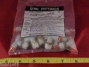 SMC KQ2T01-35S Branch Tee Fitting 1/8" Tube OD Port NPT 1/4" Lot of 10 Fittings