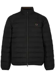Fred Perry Quilted Shell Jacket - Black - M M