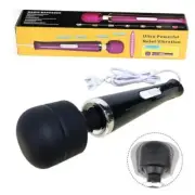 Power Massager Vibrating Big Tool Electric Foot Neck Back Hand Leg Arm Black