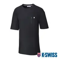 在飛比找蝦皮商城優惠-K-SWISS Oversized Tee寬版水洗純棉T恤-