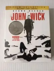 JOHN WICK Chapters 1&2 4K Blu-ray + 2 EXCLUSIVE Replica Coins Exclusive SEALED