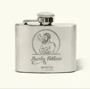 Burly Fellow Flask - 50mL Beard Oil Black Pepper & Citrus 2FL Oz|50 ML