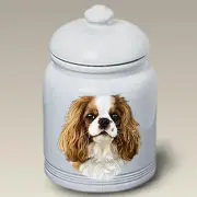 Cavalier King Charles Spaniel Ceramic Treat Jar