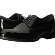 Kenneth Cole New York Men's Futurepod Cap-Toe Oxford Color Black Patent Size 12M