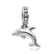 New Silver Color Bead Fits European Charm Bracelets Jewelry Accessories C
