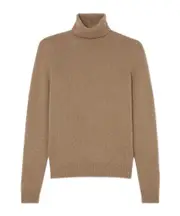 Loro Piana Roll Neck Long Sleeved Jumper IT44,IT42 golden wheat mixture