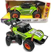 Nature Bound Rc Cars 1:16 Scale Dune Smasher Rc Off-Roader 2Wd All-Terrain Electric Toy Car - Perfect for Rock Crawling and Road Racing 27Mhz Radio Control - Eye-Catching Graphics Gift Idea for Kids