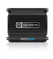 DB Drive MOTO1000/1 1 Ohm 1-Channel MonoBlock Class-D 1000 Watt RMS Amplifier