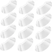LOLIPPYY 100pcs Haircut Eye Shields Visor Styling Salon Makeup Eye Shields Comfortable Universal Fit Long Lasting Easy to Use