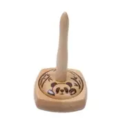 Yarn Holder Thread Yarn Spindle Wooden Prevent Thread Tangling Yarn Spool Winder