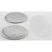 Oval 65x45mm Nd. Magnetic Button Parts Supplies for Pro DIY Maker 100 Sets/Pack