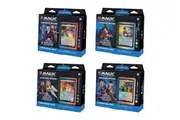 Magic The Gathering Doctor Who Commander Deck Bundle Includes All 4 Decks 1 Masters of Evil, 1 Blast from The Past, 1 Timey-Wimey, and 1 Paradox Power Deck Set