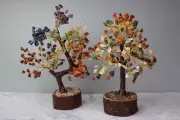 Chakra Crystal Tree, Tree of Life Reiki 200-500 Gemstone Healing Spiritual Gift