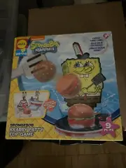 SpongeBob Krabby Patty Flip Game Bath Toy