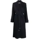 LORO PIANA KAELAN CASHMERE COAT 羊絨大衣 風衣外套 克什米爾 38 深藍色