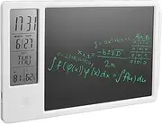 XUMIUZIY 10 Inch LCD Writing Tablet, LCD Writing Pad Rechargeable Erasable Reusable Electronic Drawing Tablet with Digital Clock Calendar for Office Business Home (White)