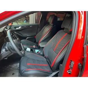 正ST 賽車椅裝上賽車款頂級紅黑椅套最對味 保護RECARO原廠座椅