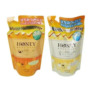 日本 第一石鹼 天然蜂蜜保濕沐浴乳(補充包)400ml 款式可選【小三美日】