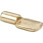 Box of 1000- Polished Brass 5 mm Pin Spoon Shelf Supports