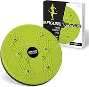 Core Abs Twister Board - 12-inch Waist Sculptor Twister Board for Core & Ab Exercise - Waist Twisting Disc, Dizzy Disc Twist Board for Slimming Workout with 8 Magnets Reflexology