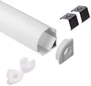 20 PCS x 1M LED V Style Aluminium Channel Profile Holder for LED Strip Light 1M Bar Lamp