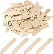 uxcell 100PCS Wooden Ice Cream Spoons, 75MM Wooden Spoons Disposable Mini Bulk