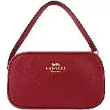 在飛比找遠傳friDay購物優惠-COACH JAMIE荔枝紋皮革手提包(紅色)