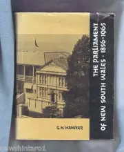 #YY. BOOK - THE PARLIAMENT OF NEW SOUTH WALES 1856-1965