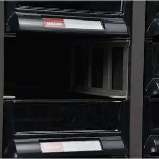 樹德SHUTER零件櫃 60格 A8-560(ABS黑抽) 零件箱 零件收納櫃 抽屜分類整理櫃 置物箱