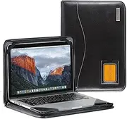 Broonel - Contour Series - Black Heavy Duty Leather Protective Case - Compatible with Acer Nitro 5 N515-54 15.6 Inch Gaming Laptop