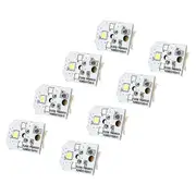 8PC WR55X11132 WR55X25754 Refrigerator LED Light Compatible for Refrigerator LED Light Bulb White