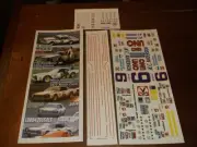 Tim Richmond/Marty Robbins #6 1977 UNO MC 1/24th scale decals LoboGraphix