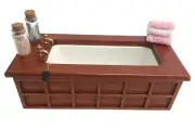 Bathtub for doll's house furniture