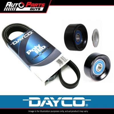Dayco Belt & Pulley Kit fits Mitsubishi Triton MN ML 2.5L 2011 - 2015