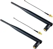 2Pcs 915Mhz Lora Antenna 5Dbi SMA Male with U.FL/IPEX to SMA Connector Cable Omn
