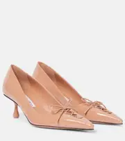 [Jimmy Choo] Jimmy Choo Scarlett 50 patent leather pumps AU 3 pink