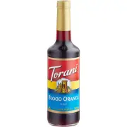 Torani Blood Orange Flavoring / Fruit Syrup 750 mL Glass Bottle 880361330