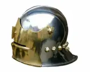 - German Sallet Helmet - Medieval Knight Antique Halloween New Designer Handmade