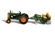 Woodland Scenics 1/87 HO Scale TRACTOR & PLANTER farm equipment AutoScenesAS5565