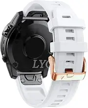 [MGTCAR] 20mm Silicones Sport Quick Release Watch Compatible For Garmin Fenix 7S 6S 6S Pro 5S 5S Plus Mk2S Bracelet Smart Wristband Strap
