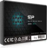 SP 1TB SSD 3D NAND A55 SLC Cache Performance Boost SATA III 2.5" 7mm 0.28" Solid