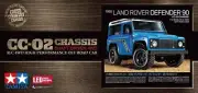 RC 1990 LAND ROVER DEFENDER 90 TAMIYA 1/10 58700-60A