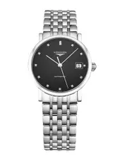 Longines Men's Elegant Diamond Watch, Circa 2020s