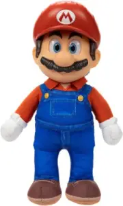 Sanei Boeki Super Mario Bros Movie Soft Figure Mario 7.5×5.5×14.2in TSM-14
