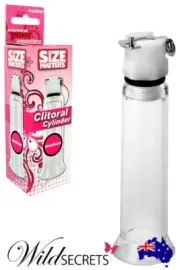 NEW Size Matters 3.1 inch Clitoris Pumping Cylinder, Sex Toy, Wild Secrets