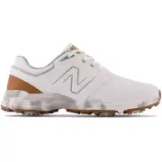 New Balance Brighton Golf Shoes White/Brown