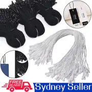 Hang Tag Nylon String,Easy and Fast to Attach,Nylon Snap Lock Loop Hook Ties