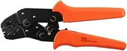 Xiaojiang Store 1 Set Crimping Tool Fit Fit Compatible 4.8 6.3 Terminal Crimper Sn-48b Crimping Pliers Wire 0.5-1.5mm2 Alicate AWG 20-15 Hand Tool Kit(Orange,1 pcs of SN-48B)