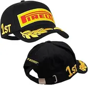 [Pirelli] Unisex Adult Podium 1st Place Champion Cap Adjustable Strapback Hat