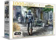 Thomas Kinkade - Star Wars - The Mandalorian A Welcome Sight Puzzle, 1000 Piece